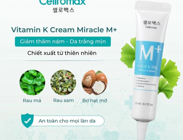 Kem Trị Thâm Nám - Cellromax Vitamin K Cream